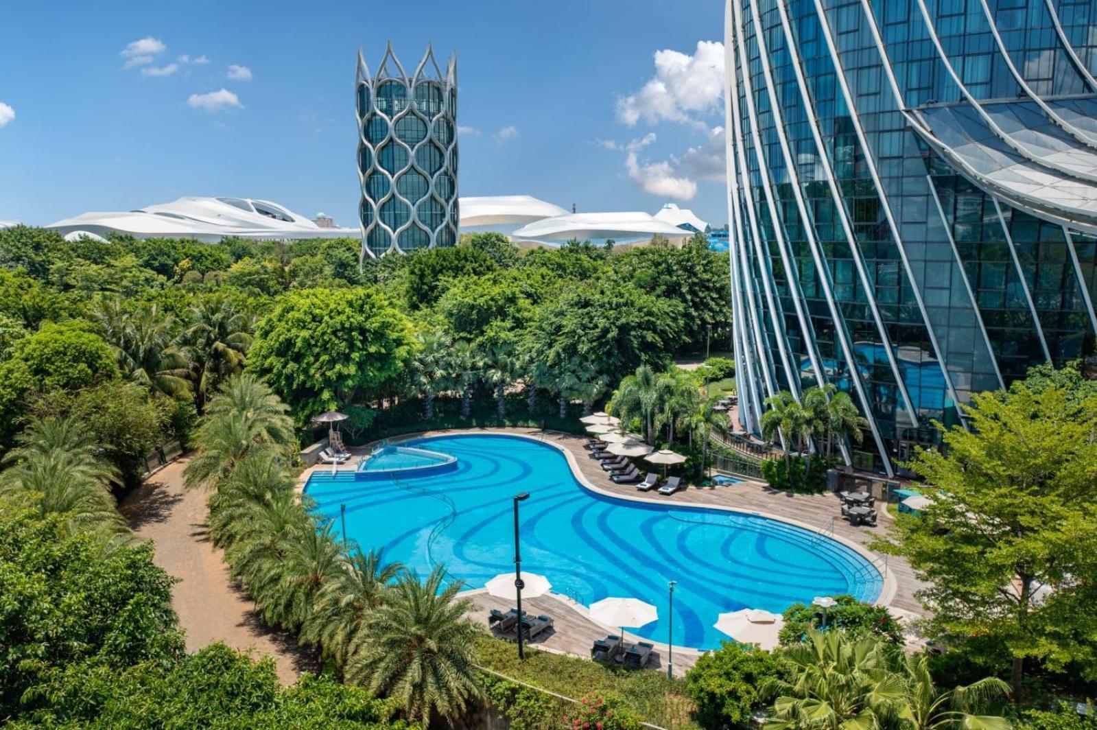 Hilton Hainan Ocean Flower Island Danzhou Exterior foto